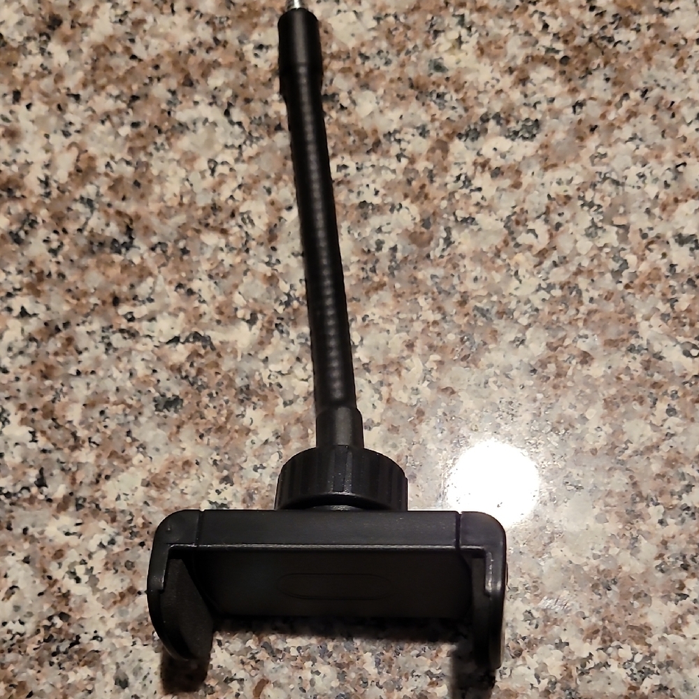 Adjustable Black Phone Holder
